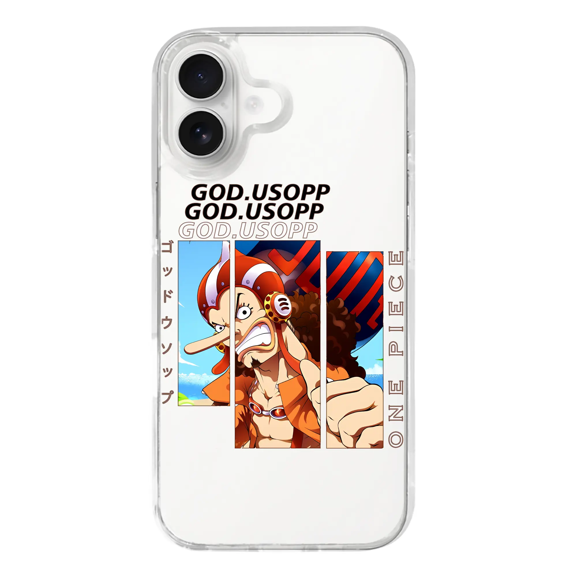 ワンピース グッズ ウソップ - iPhone 17シリーズ 透明スマホケース – 薄型・耐衝撃・精密フィット保護カバー